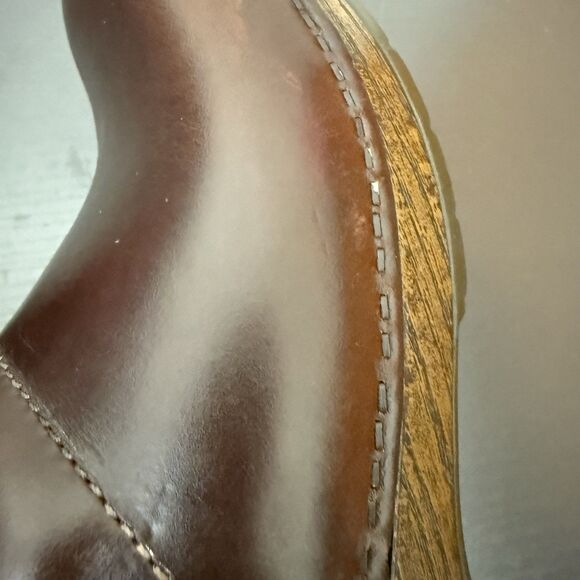 Dansko Clogs Slingback Brown Leather Womens Size US 7.5 / 8 EU 38 - Picture 16 of 16